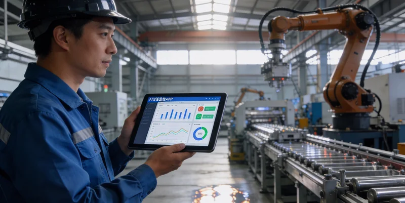 汽车座椅总装线上安装的AI检测相机与光源系统实景图