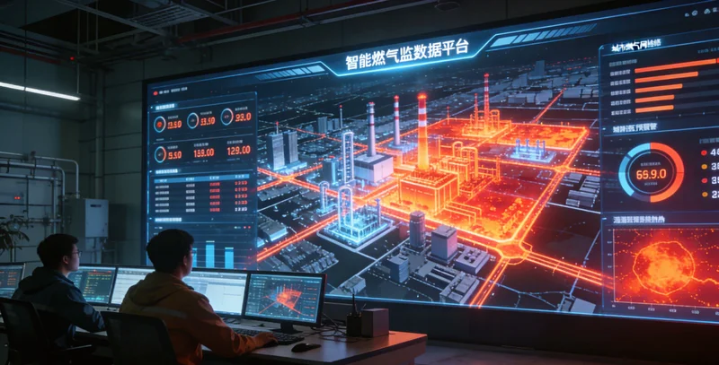 渔船驾驶舱内,屏幕上显示着发动机温度、振动等实时数据图表