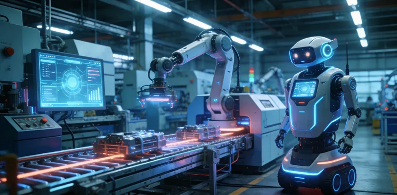 柔印车间内，技术人员正在检查印刷单元