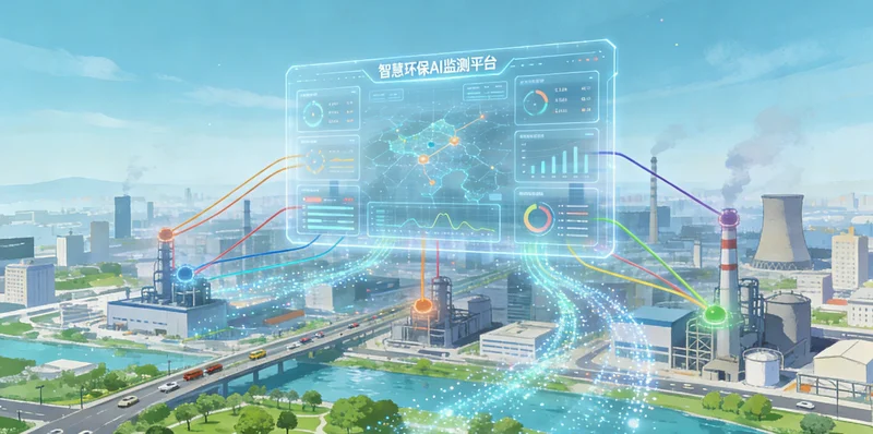 一个典型的地下水修复曝气现场，包含风机、管道和多口曝气监测井