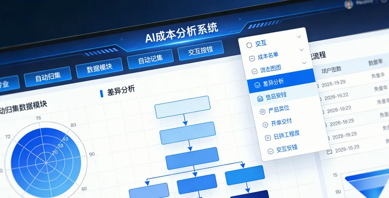图表展示传统人工监测的显性与隐性成本构成