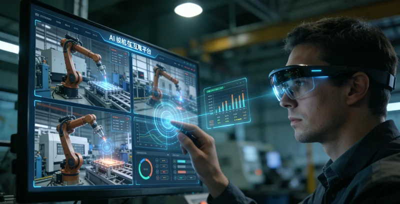 停车场监控中心内，多块屏幕显示着AI系统实时预警画面