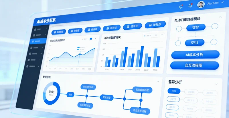 一张图表,对比人工审核户型图的显性工资成本与隐性返工、客诉成本