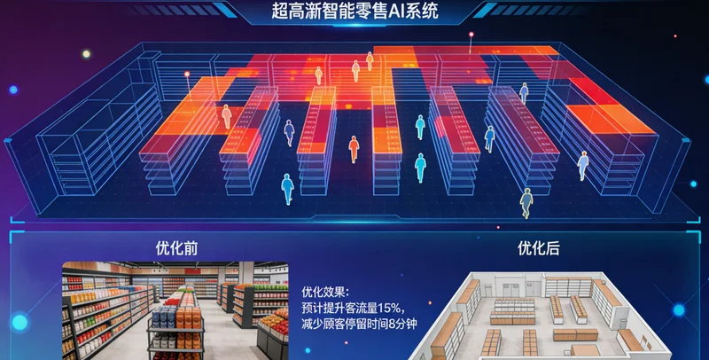 专卖店导购在店内同时接待顾客和回复手机信息,显得手忙脚乱