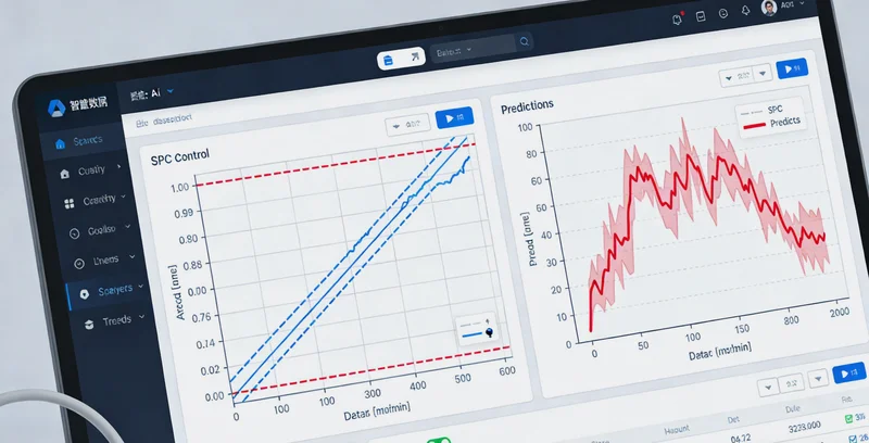 海上风电场中控室大屏显示各类运行数据