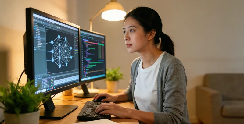 电脑组装生产线工人正在操作