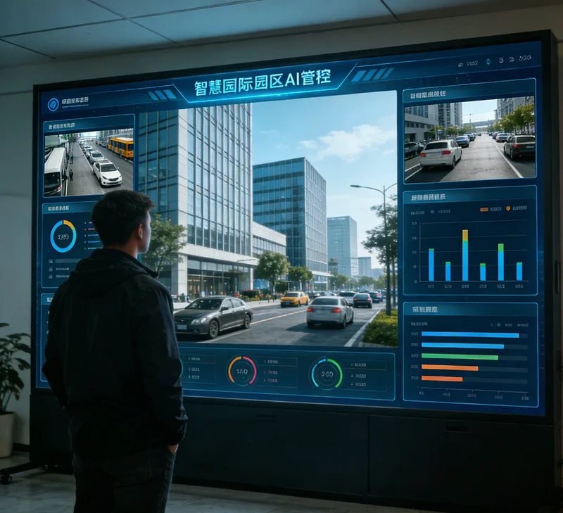 AI摄像头在破壁机检测工位上方工作示意