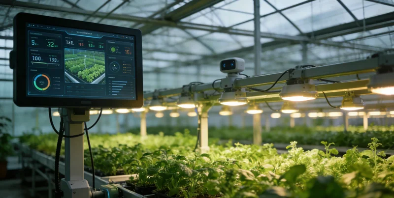 一张锚机结构示意图，标注出建议安装振动、温度传感器的关键部位，如齿轮箱、电机轴承、刹车盘等