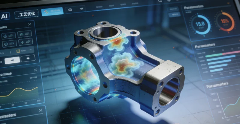 跑鞋生产线末端，工人在灯光下仔细检查鞋面