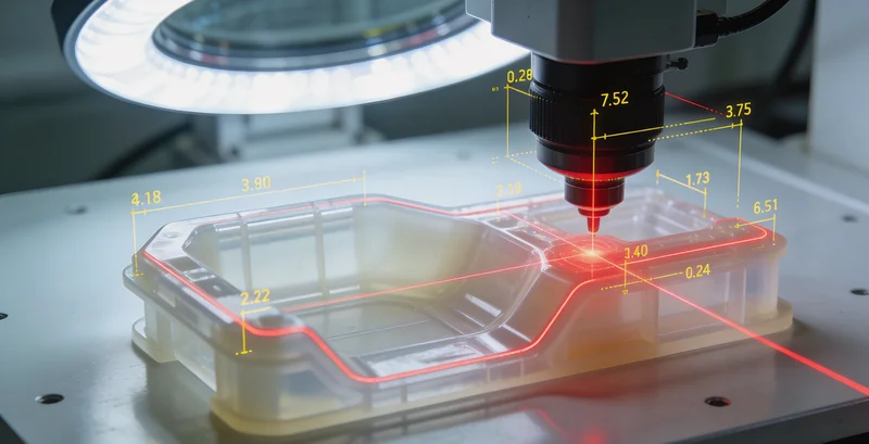 网线生产线上,机械臂配合相机进行线缆外观检测