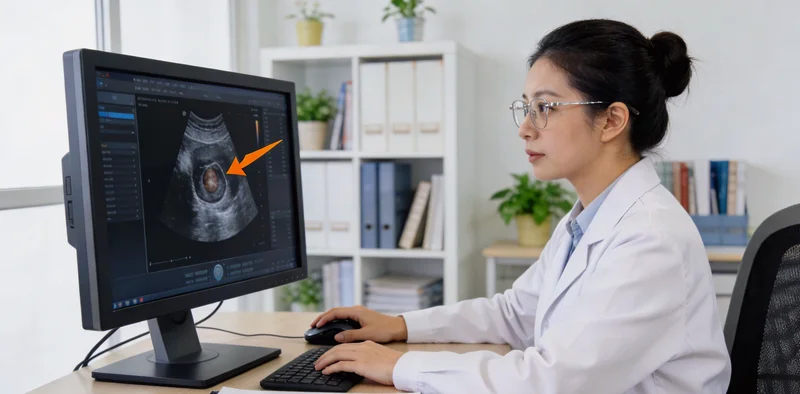 有创呼吸机生产车间夜班场景，工人正进行目视检查