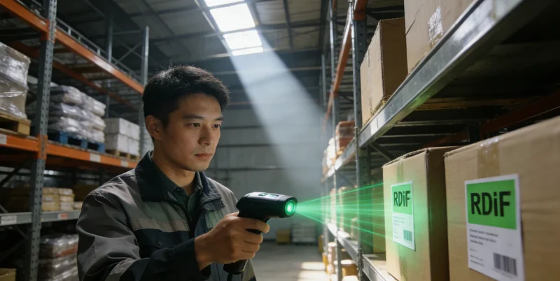 数码电商仓库内,货架上商品摆放杂乱,员工正在手工盘点,表情困惑,旁边堆着新旧不一的纸质单据