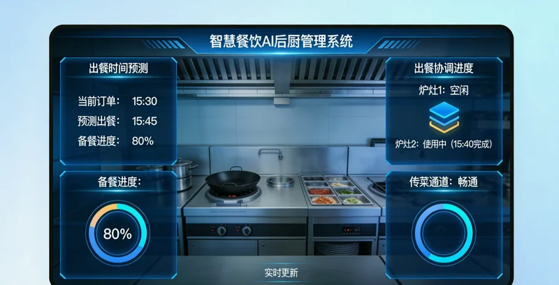 火锅店老板在店内看着手机上的差评,面露愁容
