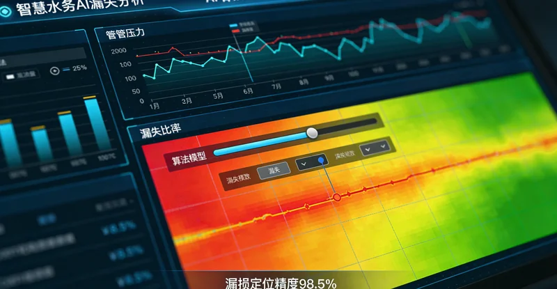 传统燃气施工现场,工人正在手工记录,背景杂乱