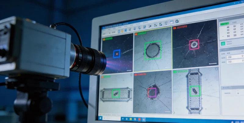 火锅店老板在电脑前分析差评Excel表格