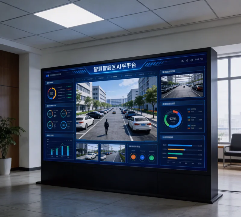 铰刀AI视觉检测系统在产线末端集成的示意图