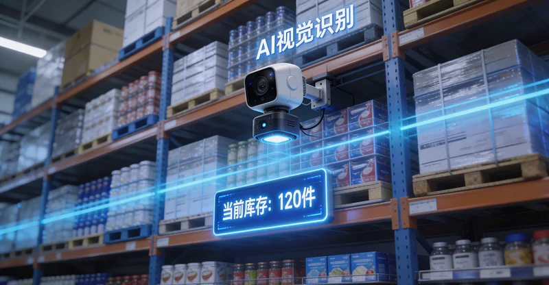 空压机厂仓库内，各种铸件和标准件堆积，工人正在手工记录