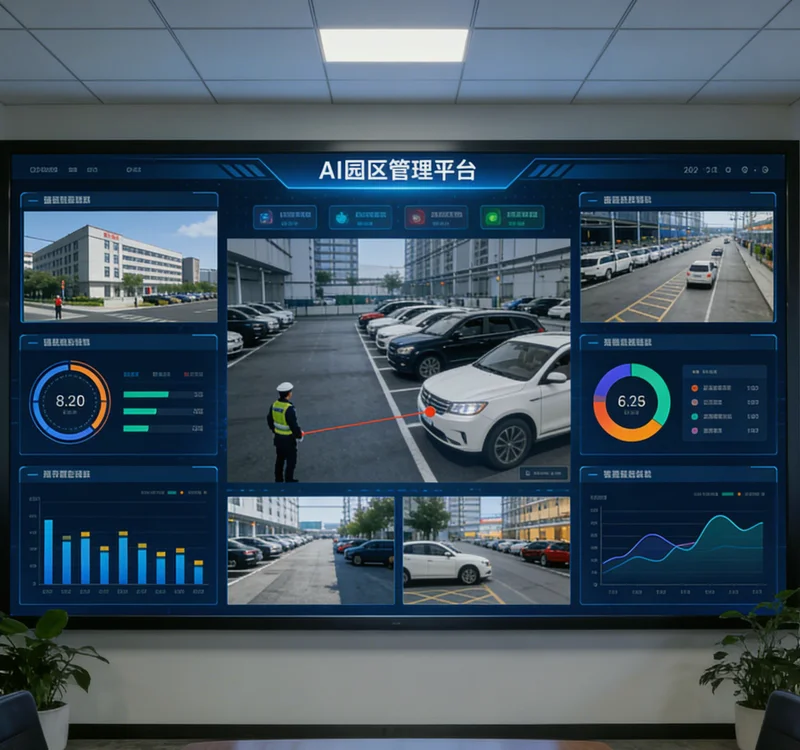 集成在产线上的AI视觉检测设备,包含工业相机和多角度光源