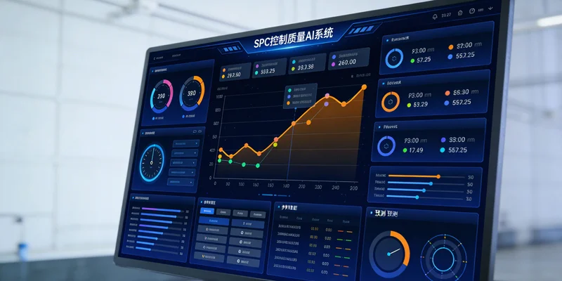 控制室内,操作员正盯着DCS屏幕上波动的NOx曲线图,表情严肃。
