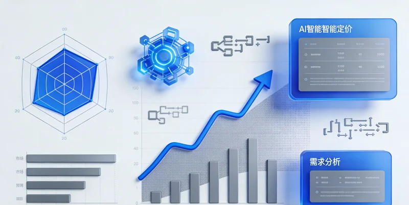 房产代理公司员工深夜加班核对图纸的场景