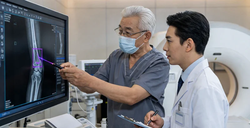 夜间护士站,多部电话同时响起,护士忙于接听