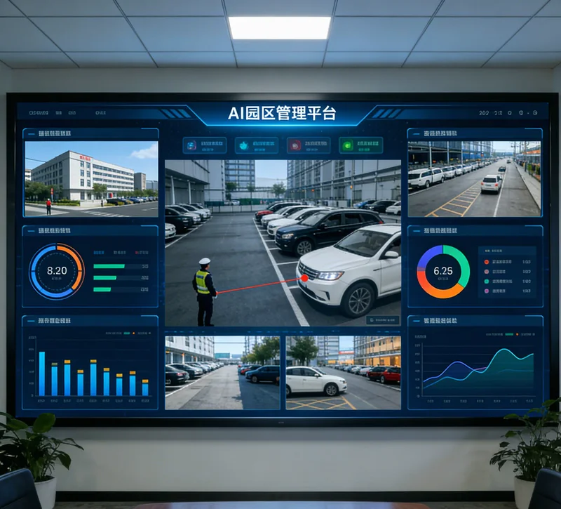 AI违规识别系统后台界面,显示多条未戴安全帽的实时报警信息