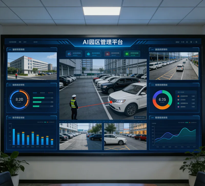 AI摄像头在涂装车间关键工位(如喷涂房、调漆间)的部署点位图