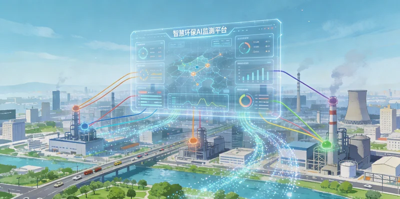 某大型露天矿边坡上部署的多种监测传感器示意图