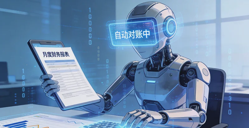 一位项目经理在工棚里面对一堆票据和电脑屏幕，表情苦恼