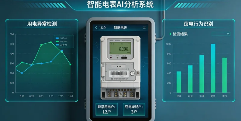 工程塑料生产车间内,工人正在查看大型挤出机设备上的电表读数