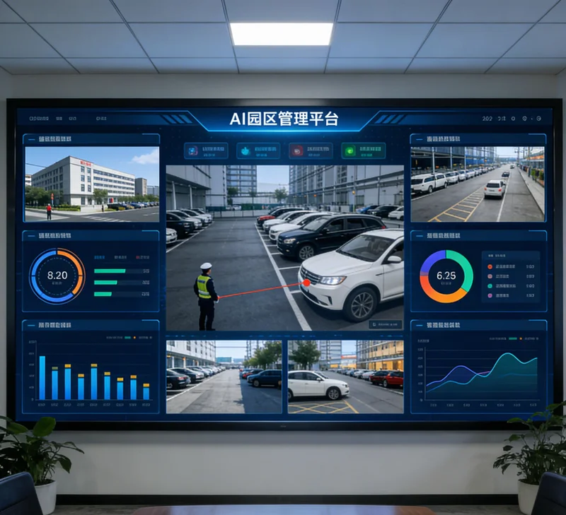 AI曝气优化系统数据监控平台界面示意图