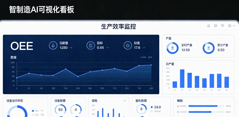 面粉厂老师傅在传送带旁用放大镜检查小麦