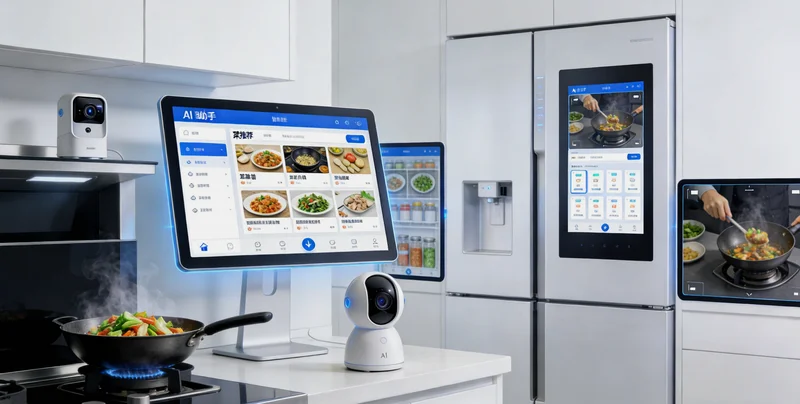 一个离线式AI视觉检测工作站,冲压件放在上料盘上,相机正自动进行多尺寸测量。