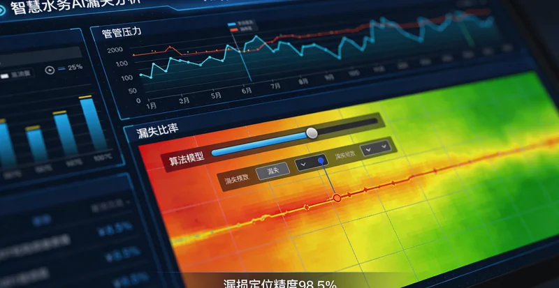 压铸机与配套熔化炉工作场景,标注主要能耗点