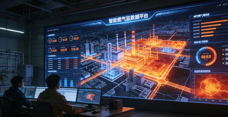 压铸车间设备数据监控看板示意图