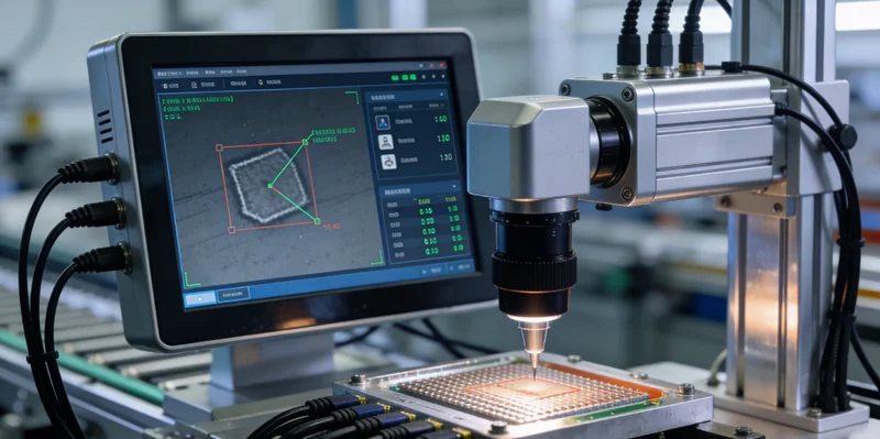 传统人工质检与AI视觉检测在磨削车间的场景对比示意图