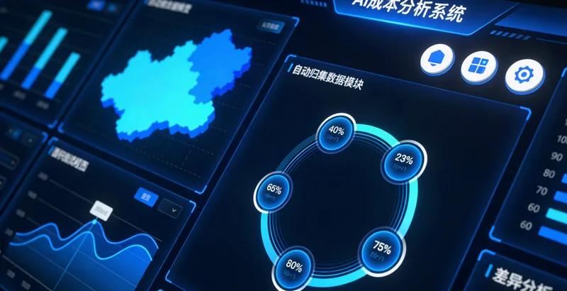 AI客服隐形成本构成分析图