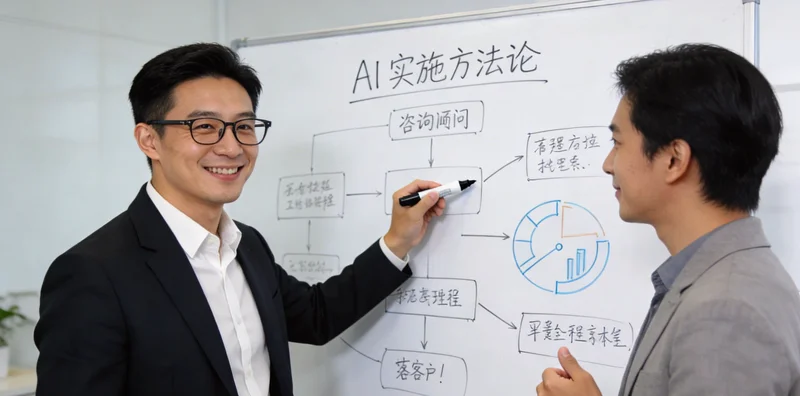 流程图展示AI核保分三步走的实施路径与各阶段价值