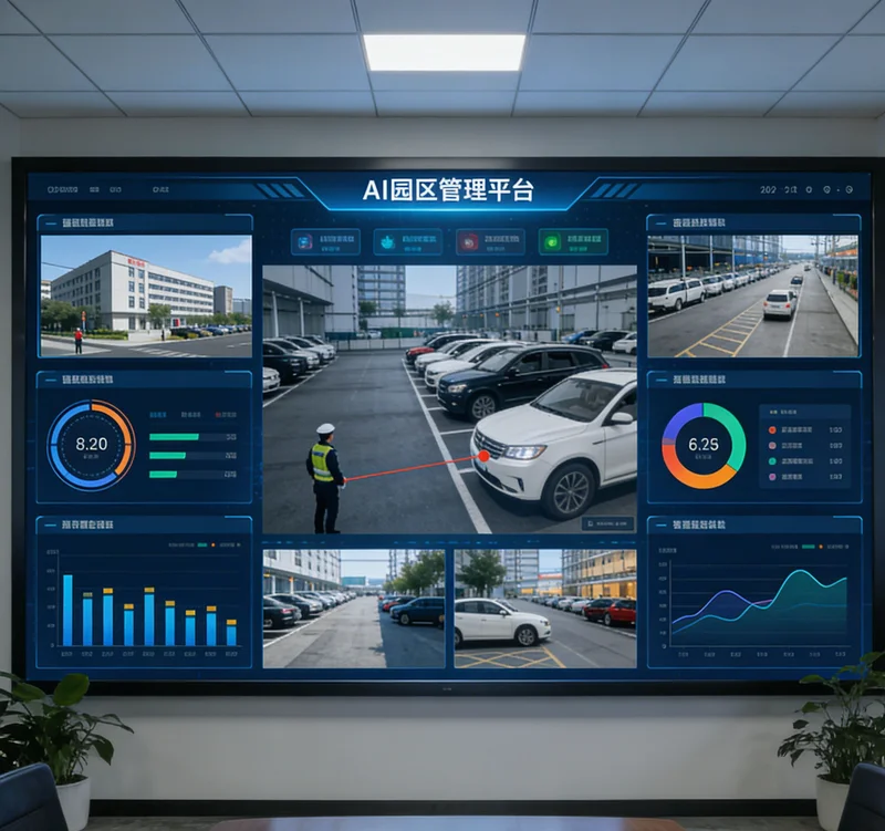 一张自测清单图,列有5个问题,帮助判断企业是否需要AI人才匹配