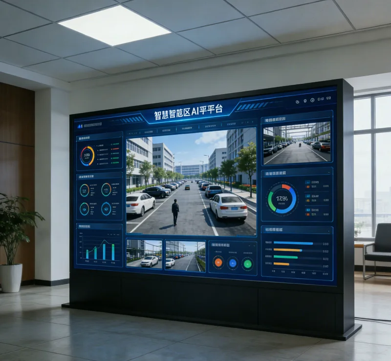 压力开关在AI视觉检测工位上进行自动化外观检测