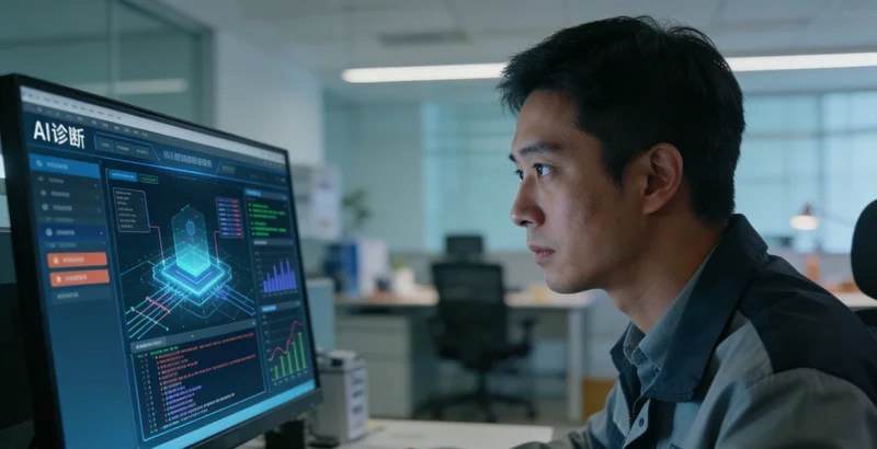 一张自测清单图，列出几个关键问题，帮助银行判断是否需要AI信用评估