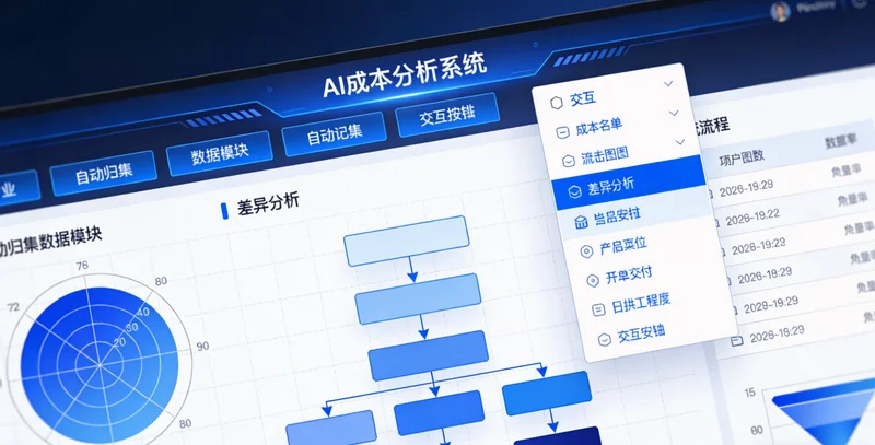一张模拟的药店成本分析清单,列出人工、损耗、客诉等项