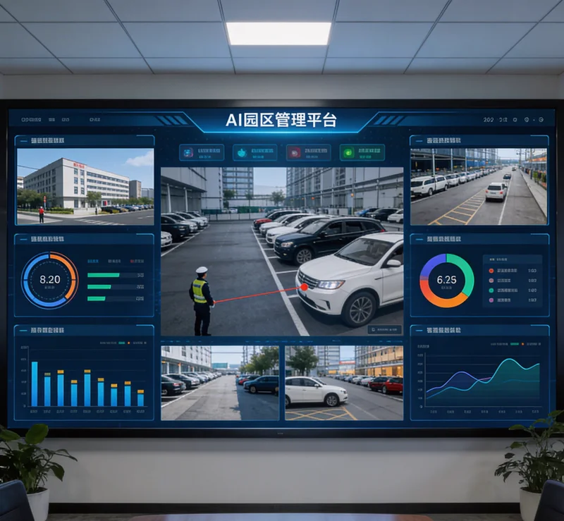 AI风险预警系统高亮显示合同风险条款的屏幕界面