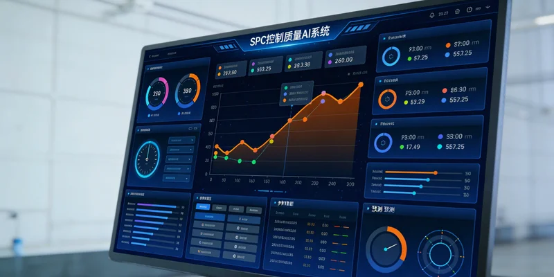 一位老师傅在烤漆房前观察仪表，旁边有新旧两种温度曲线对比图