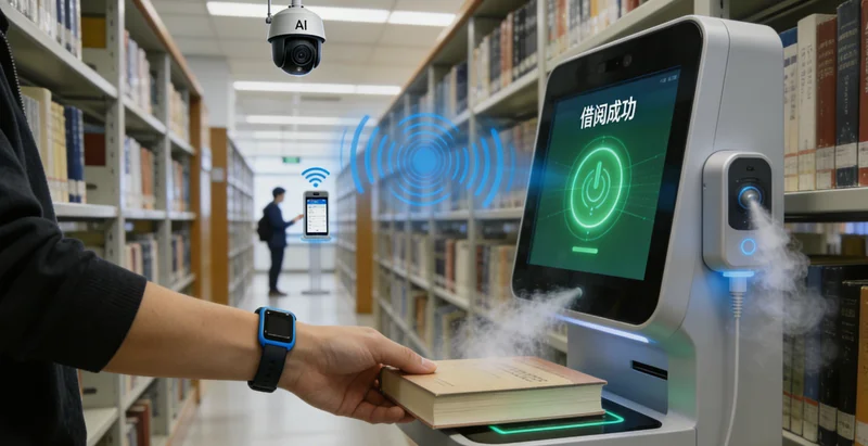 预测性维护系统电脑界面,显示多台设备的实时振动、温度数据与健康评分