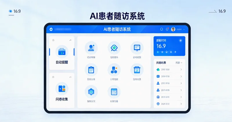 一张清晰的医院科室分诊逻辑思维导图