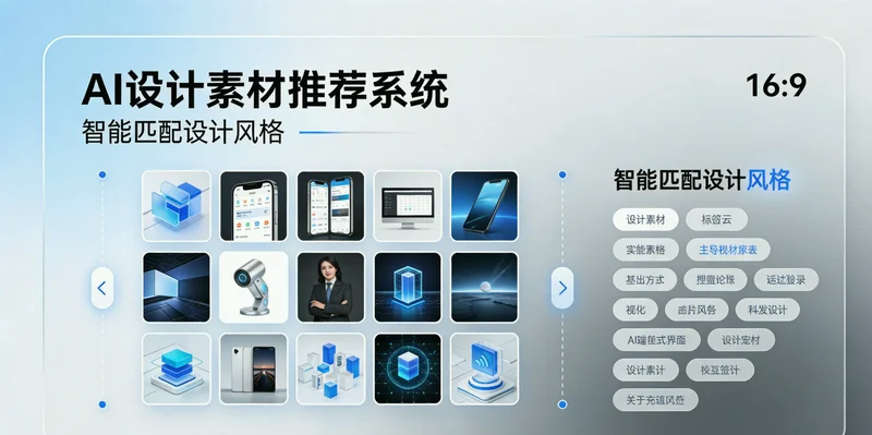 数字化门店收银台旁的AI推荐屏幕，展示搭配商品