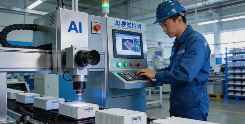 深夜注塑车间内,技术人员围在机器前查看有流痕的PC制品样品,表情凝重