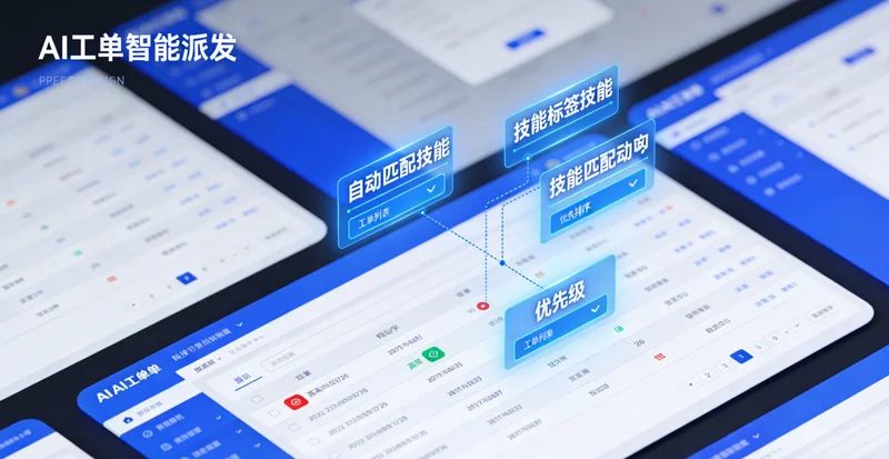传统排水公司调度室场景，调度员面对多个屏幕和电话，手写记录，场景忙碌