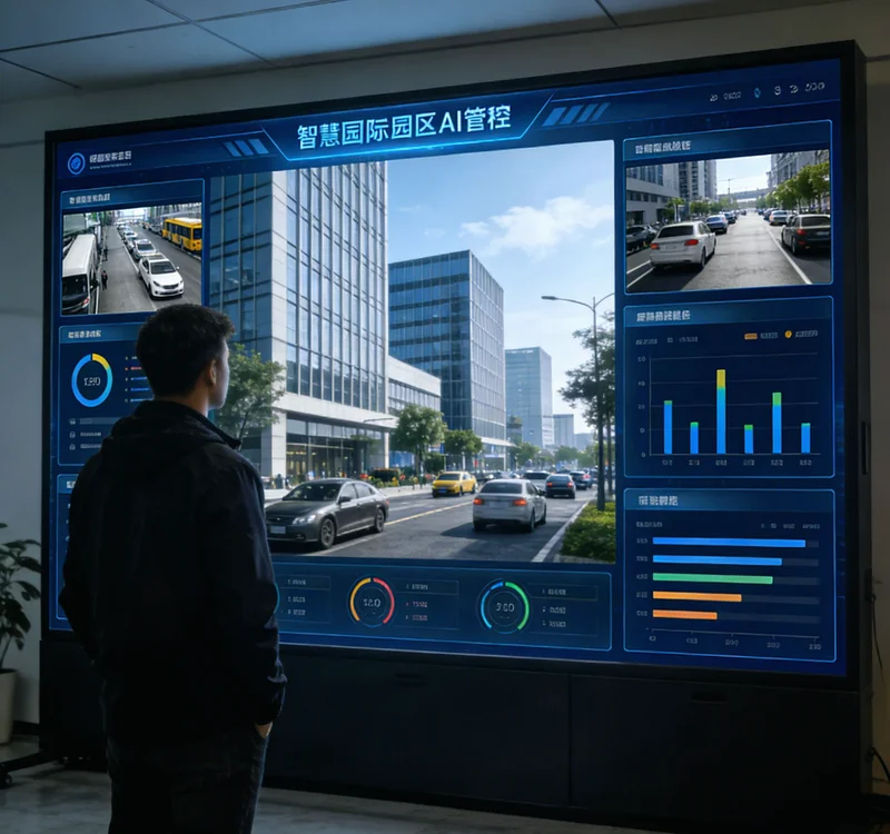 展示AI口语评测在项目汇报、风险沟通等不同场景下的应用示意图